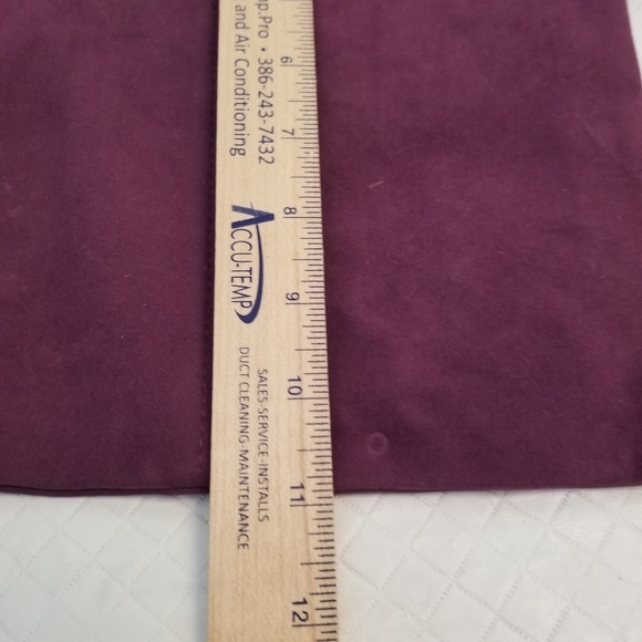 Purple Cross Body Bag Adjustable Strap 10 X 11 RN 129406 - Picture 6 of 7